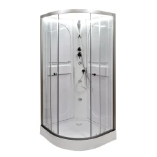 Душевая кабина AvaCan L 608 N 80х80 с гидромассажем и LED подсветкой