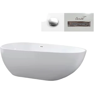 Акриловая ванна Cerutti Spa MIMI170  170x80 CT9671