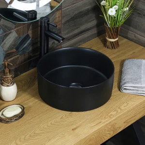 Раковина Melana MLN-320357MB 36 (черная)