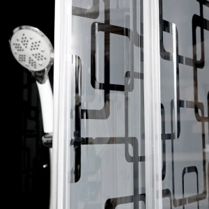 Душевая кабина AvaCan BM 4510 N black без крыши 100x100