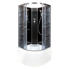 Душевая кабина AvaCan BM 4510 N black без крыши 100x100