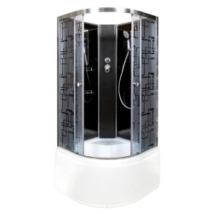 Душевая кабина AvaCan BM 4510 N black без крыши 100x100