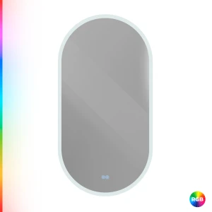 Зеркало с подсветкой и функцией памяти CEZARES 50, CZR-SPC-ELS-500-950-RGB-TCH