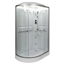 Душевая кабина AvaCan L 602 R 120х80 с гидромассажем и LED подсветкой