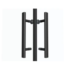 Душевая кабина Timo Premium ILMA Black 909 с крышей, хамам и стульчиком 90х90х222