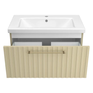 Тумба под раковину Brevita Alicante 80 подвесная (капучино)