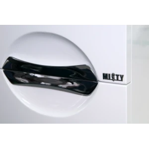 Шкаф пенал Misty Орхидея 35 с бельевой корзиной правый