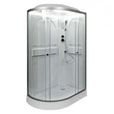 Душевая кабина AvaCan L 602 R 120х80 с LED подсветкой