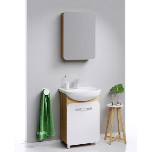 Зеркальный шкаф Aqwella Vega 50