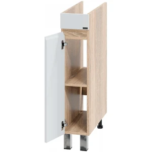 Тумба под раковину СанТа Марс 19 под стиральную машину, 1 дверь, янтарная