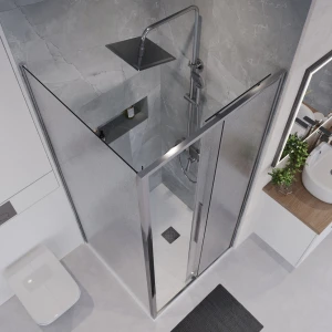 Душевое ограждение Niagara Nova NG-65-9CH-CH100-34 90х100