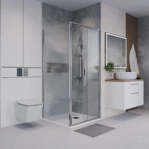 Душевое ограждение Niagara Nova NG-65-9CH-CH100-34 90х100