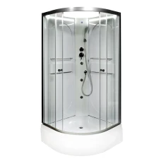 Душевая кабина AvaCan L 510 N 100х100 с гидромассажем и LED подсветкой