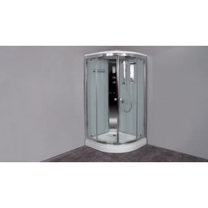 Душевая кабина Timo Comfort T-8809 Clean Glass 90х90х220+турецкая баня хамам+стульчик прозрачный