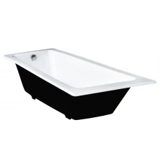 Чугунная ванна Tempra Stil 180x80 квадратные ручки