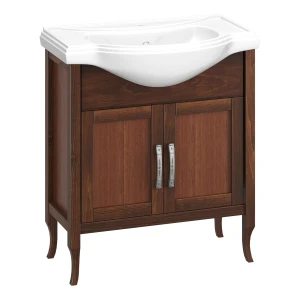 Тумба под раковину Opadiris Мираж 80, цвет светлый орех