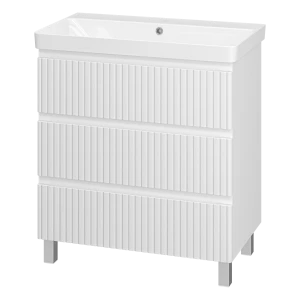 Тумба под раковину Brevita Victory 80 (белая)