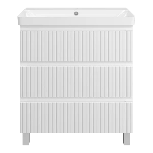 Тумба под раковину Brevita Victory 80 (белая)