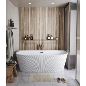 Акриловая ванна Grossman Cristal GR-17071M 170х80 белая матовая