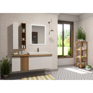 Шкаф навесной Эстет Malibu 20 L белый