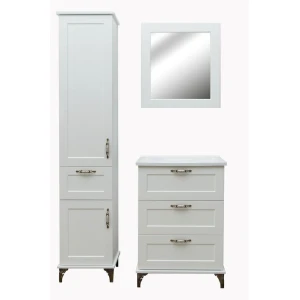 Зеркало Эстет Bali Classic 75 ФР-00002234 белое