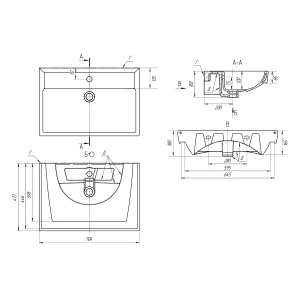 Раковина Dreja Q 70