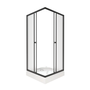 Душевой уголок Triton Вента-Блэк-Вельвет 90х90