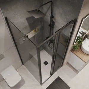 Душевое ограждение Niagara Nova NG-85-10TB-TB90-34 100х90