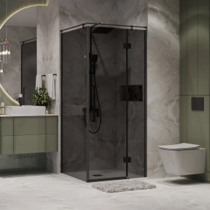 Душевое ограждение Niagara Nova NG-2831-34BLACK 90х90