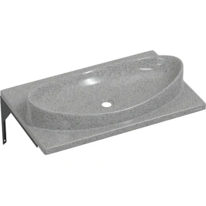 Раковина СаНта Вега 70 литой мрамор, вулканический-серый
