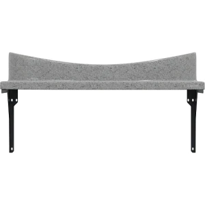 Раковина СаНта Вега 70 литой мрамор, вулканический-серый