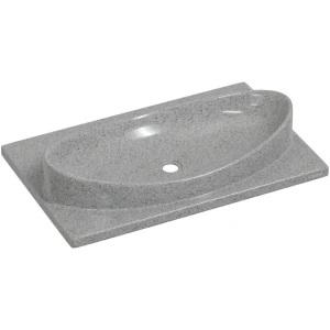Раковина СаНта Вега 70 литой мрамор, вулканический-серый