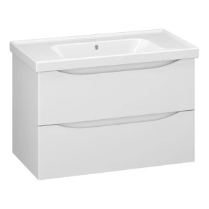 Тумба под раковину Opadiris Элеганс 80, цвет белый матовый
