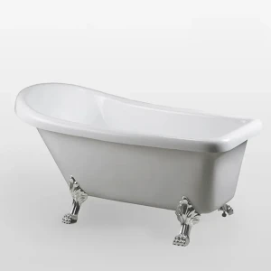 Акриловая ванна Cerutti Spa VITO 150 155x74 хром CT9320