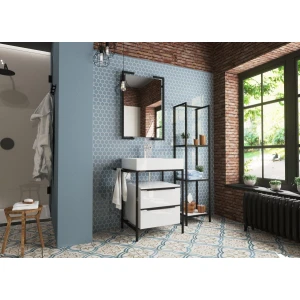 Шкаф-пенал Эстет Comfort Loft белый