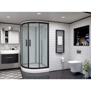 Душевая кабина Timo Standart T-6601 Black Fabric  100х100х220