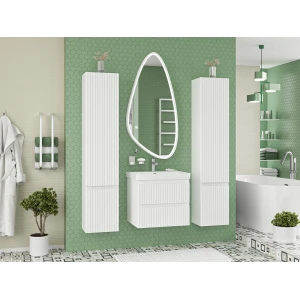 Тумба под раковину Brevita Victory 60 подвесная (белая)