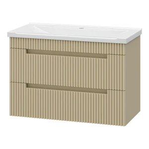 Тумба под раковину Brevita Ariana 80 подвесная (капучино)