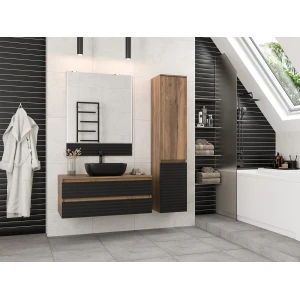 Зеркало Brevita Dakota 80 (черное)