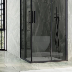 Душевой уголок Maybah Glass 90х90 MGY-1328-6 Графит