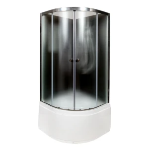 Душевая кабина AvaCan B90 black без крыши 90x90