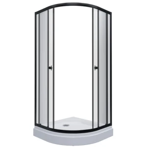 Душевой уголок Triton Альфа-Блэк 90х90 стекло прозрачное