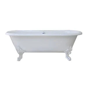 Чугунная ванна Magliezza Patricia 183x80 ножки белые