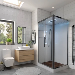 Душевая кабина AvaCan Z2912LED 120x90