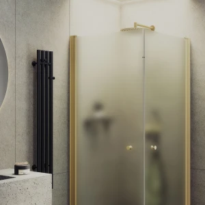 Душевой уголок Maybah Glass на монопетлях 90х90 MGY-1294-3 Сатин