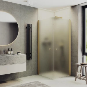 Душевой уголок Maybah Glass на монопетлях 90х90 MGY-1294-3 Сатин