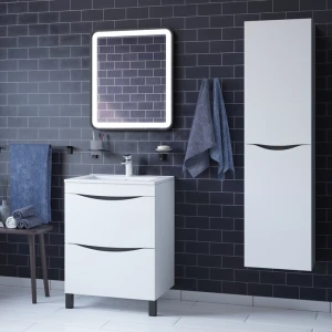 Тумба с раковиной Iddis Cloud 60 белая CLO60WFi95K