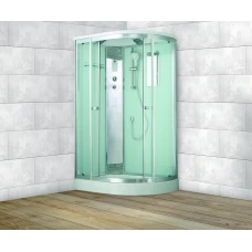 Душевая кабина Timo Comfort T-8802L Clean Glass 120х85х220+турецкая баня хамам+стульчик прозрачный
