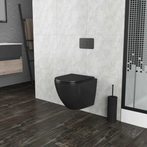 Унитаз подвесной Grossman GR-4457BMS черный матовый