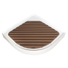 Душевая кабина DTO L 909GM+EL+VST 90х90 с гидромассажем и электрикой, с вставкой в поддон